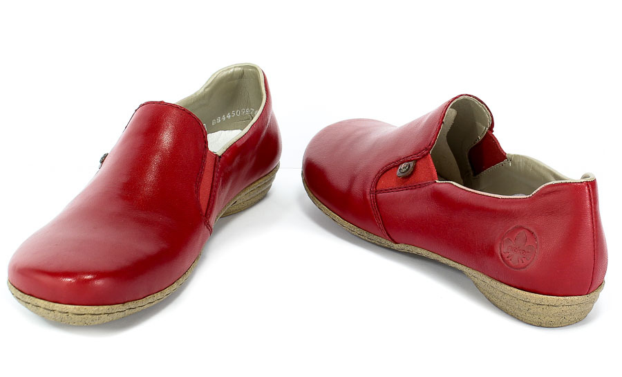 Półbuty Rieker 53960-33 Red