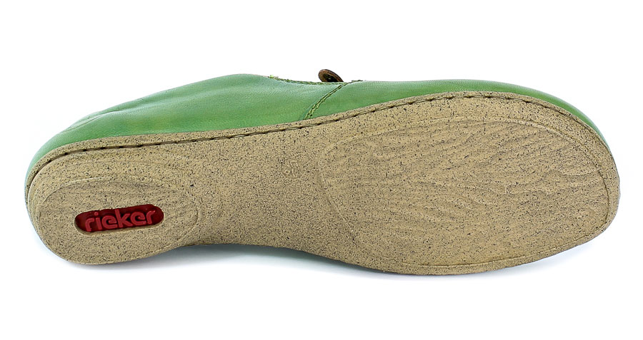 Półbuty Rieker 53960-52 Green