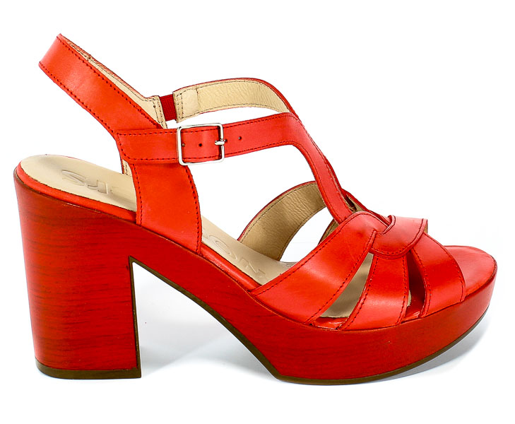 Sandały Wonders L-9154 Rojo