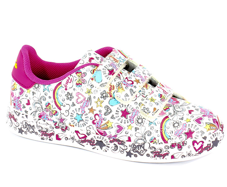 Półbuty Primigi 3452400 Nappa Pu Stampa/Bian r.28-39