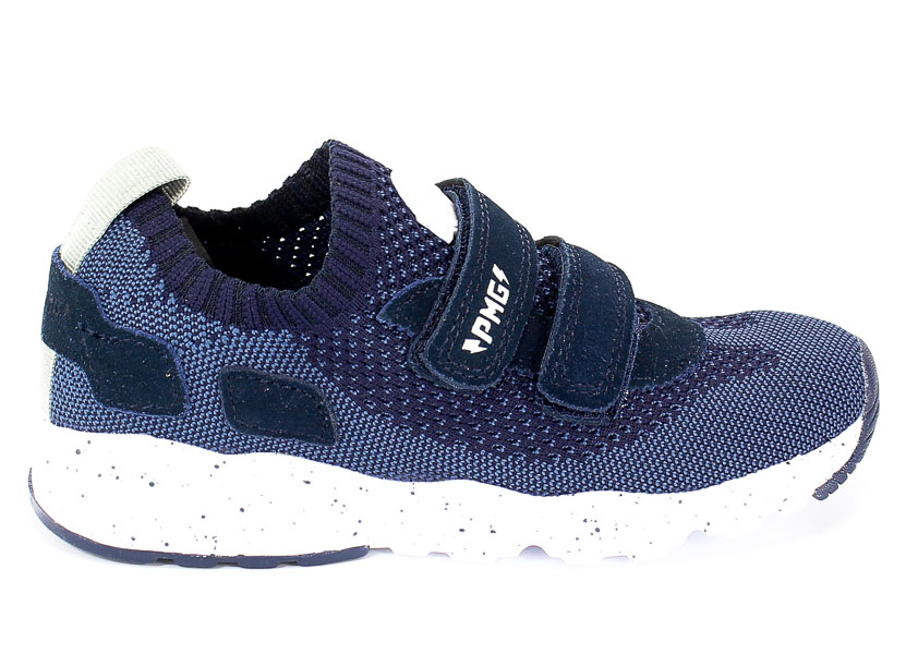 Półbuty Primigi 3452144 Suede/T.Knit/Navy/Na r.24-39