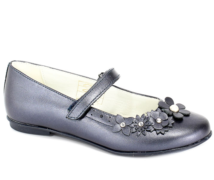 Półbuty Primigi 3437011 Nappa Perlata/Blue r.36-39