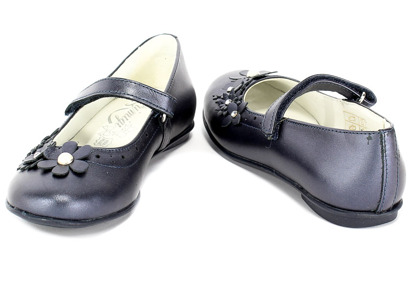 Półbuty Primigi 3437011 Nappa Perlata/Blue r.36-39