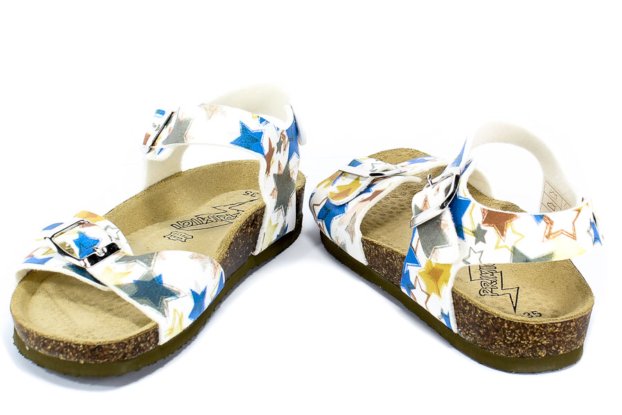 Sandały Primigi 3426622 Si.Nappa.St.Sta/Bian r.21-24