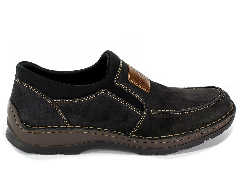 Półbuty Rieker 05352-03 Black