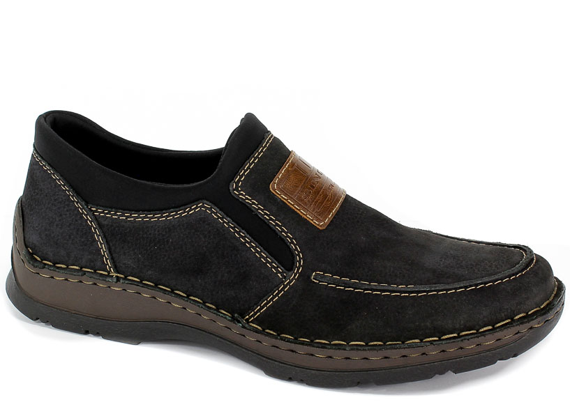 Półbuty Rieker 05352-03 Black