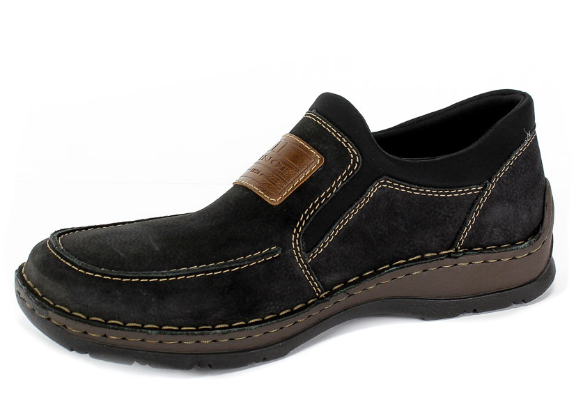 Półbuty Rieker 05352-03 Black