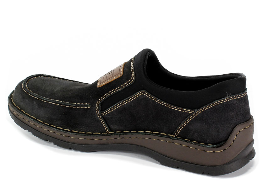 Półbuty Rieker 05352-03 Black