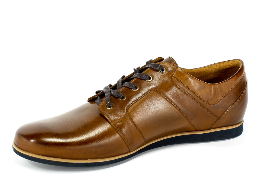 Półbuty Badura 3536 Brąz