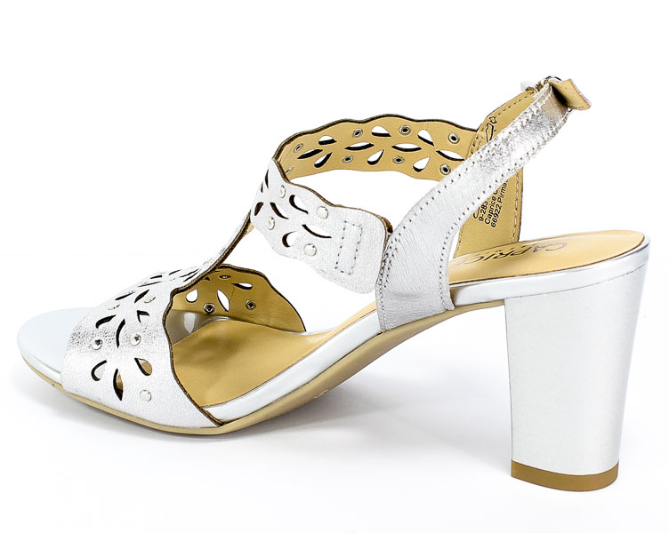 Sandały Caprice 9-28315-22 920 Silver Metal