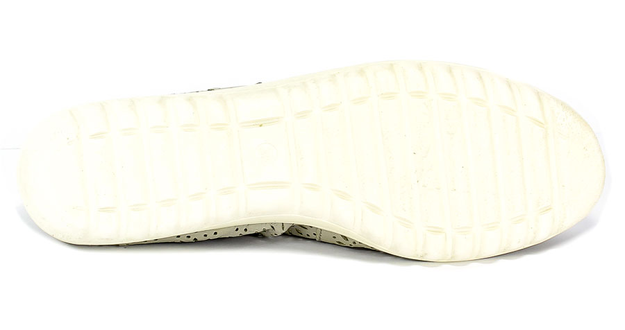 Baleriny Letnie Caprice 9-22551-22 214 Lt Grey Wax.Na