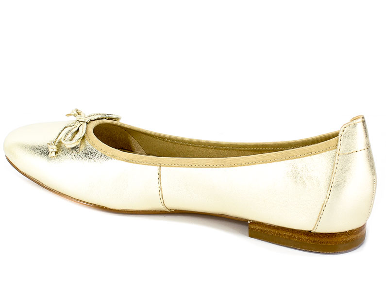 Baleriny Caprice 9-22102-22 978 Lt Gold Metal.