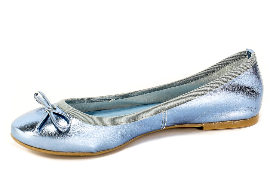 Baleriny Marco Tozzi 2-22122-20 899 Lt.Blue Met.