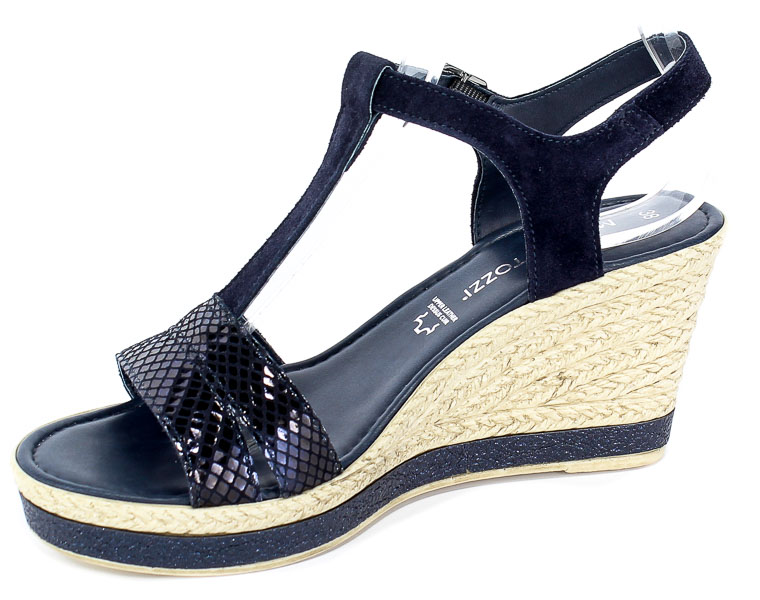 Sandały Marco Tozzi 2-28340-22 890 Navy Comb