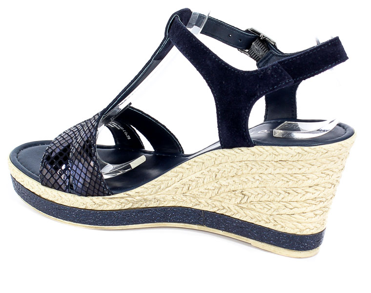 Sandały Marco Tozzi 2-28340-22 890 Navy Comb