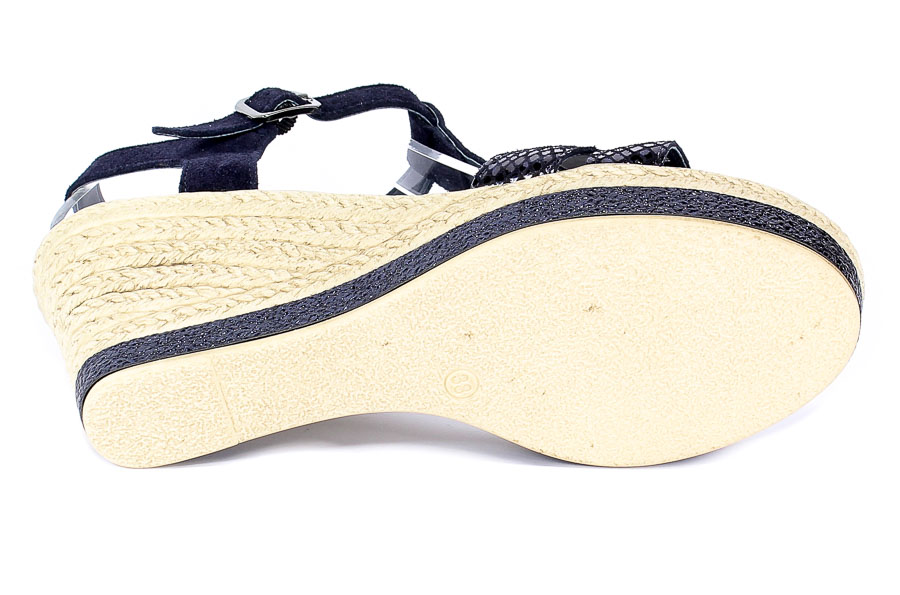 Sandały Marco Tozzi 2-28340-22 890 Navy Comb