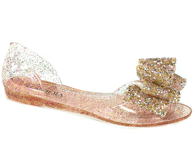 Baleriny Letnie Sca'viola G-01 Gold
