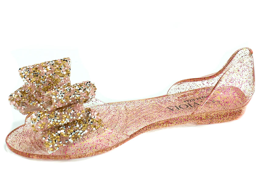 Baleriny Letnie Sca'viola G-01 Gold