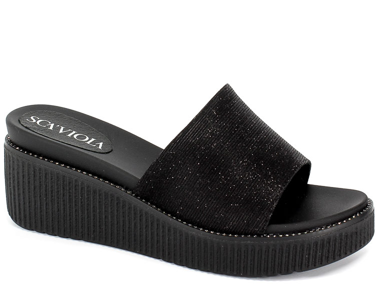 Klapki Sca'viola B-119 Black