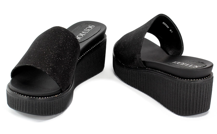 Klapki Sca'viola B-119 Black