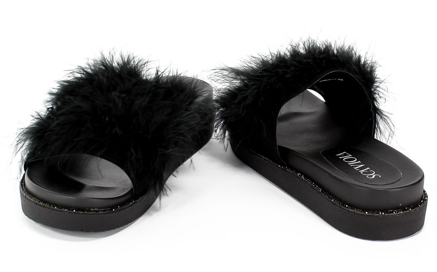 Klapki Sca'viola B-130 Black