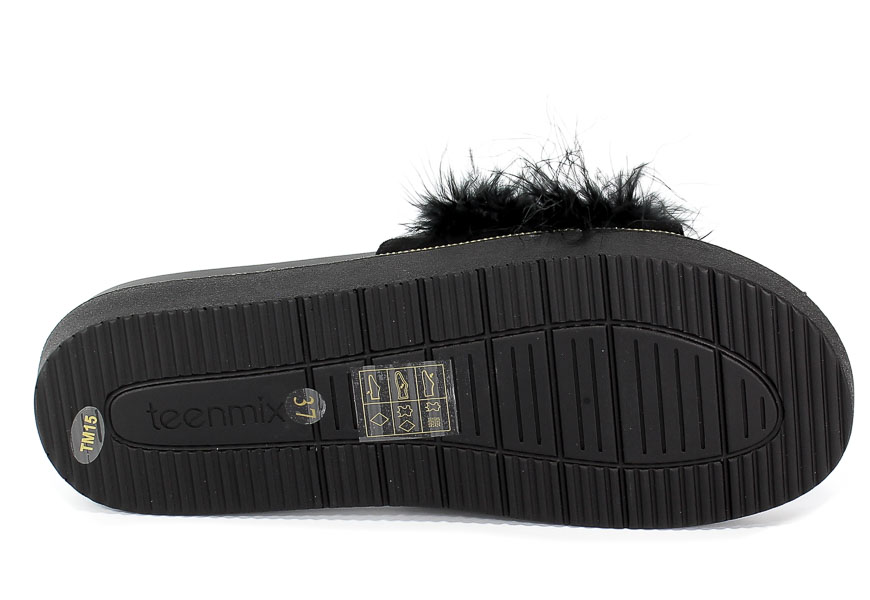Klapki Sca'viola B-130 Black