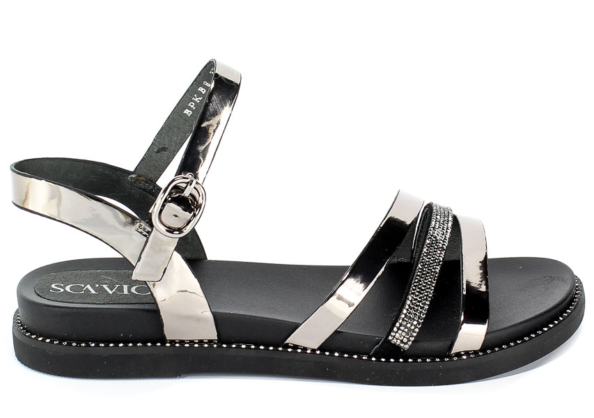 Sandały Sca'viola B-116 Pewter