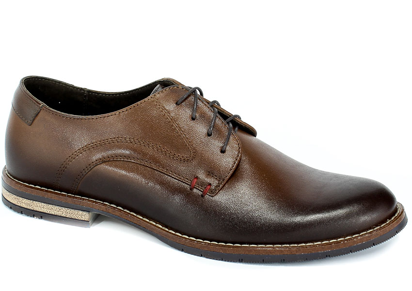 Półbuty Gregor 01836A-ME-KRBEZ-B570-DS Jasny Brąz