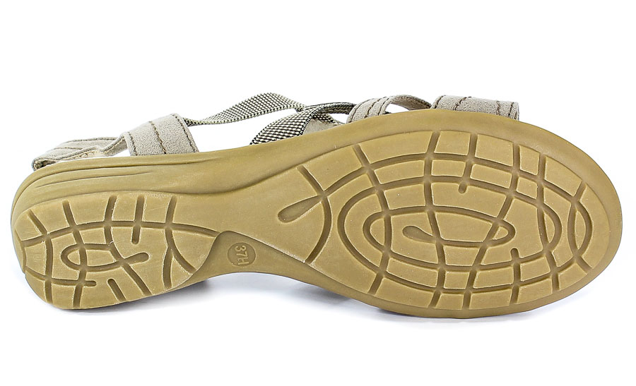 Sandały Jana 8-28163-22 347 Lt.Taupe