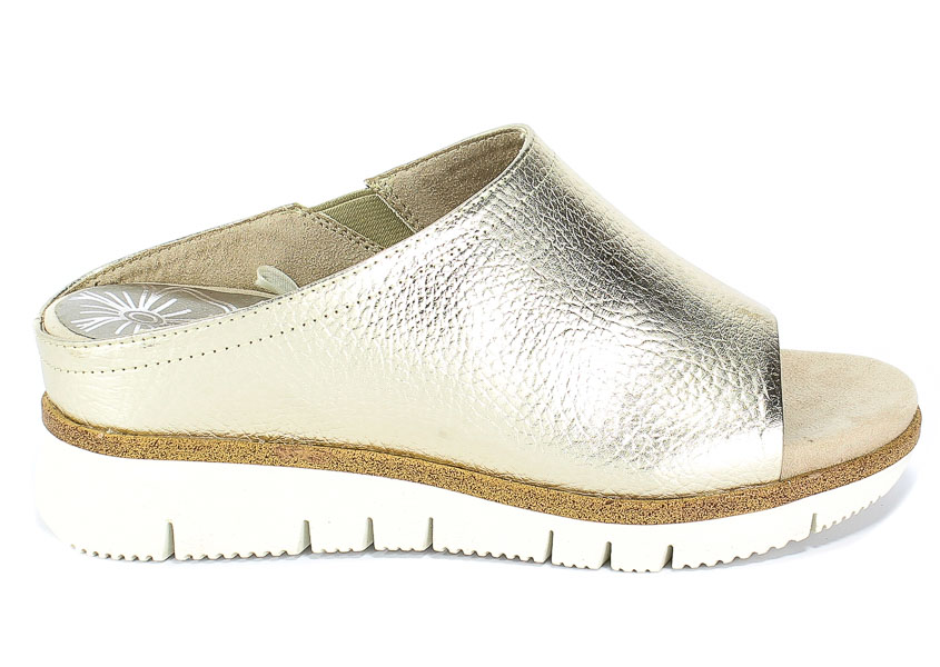 Klapki Marco Tozzi 2-27201-22 957 Platinum
