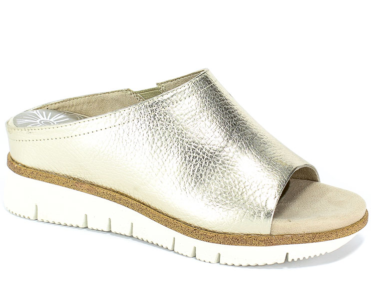 Klapki Marco Tozzi 2-27201-22 957 Platinum