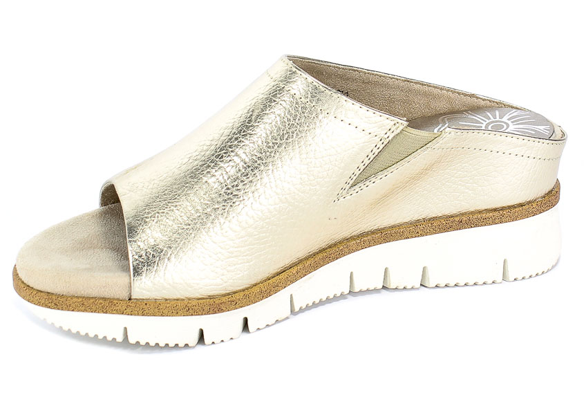 Klapki Marco Tozzi 2-27201-22 957 Platinum