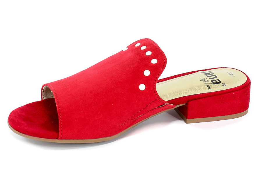 Klapki Jana 8-27262-22 500 Red