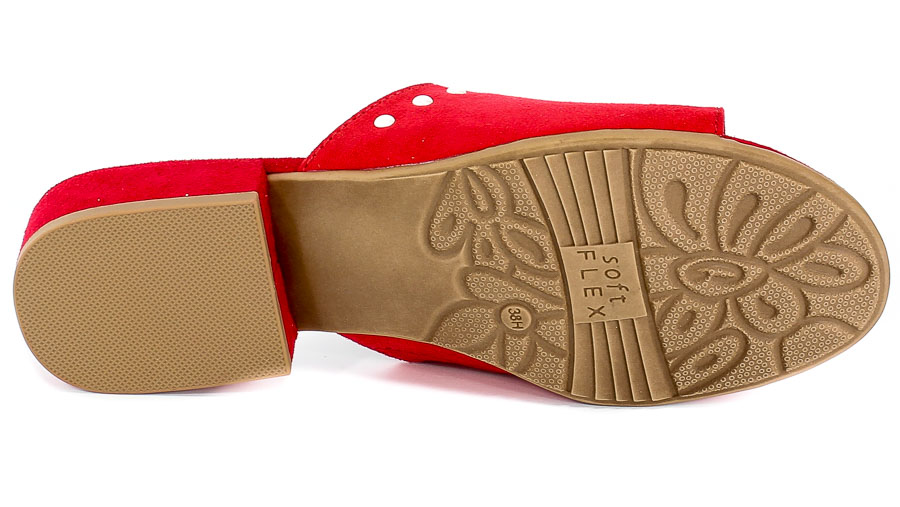 Klapki Jana 8-27262-22 500 Red