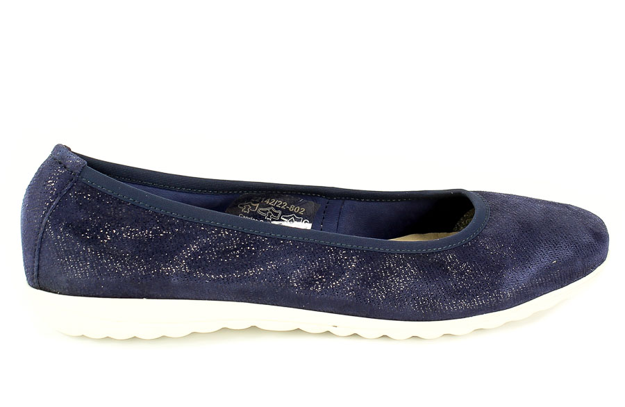 Baleriny Caprice 9-22142-22 802 Blue Jeans Sue