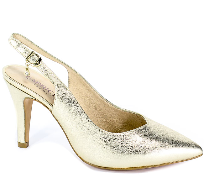 Sandały Caprice 9-29602-22 978 Lt Gold Metal