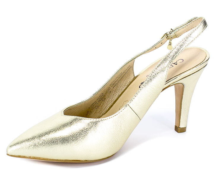 Sandały Caprice 9-29602-22 978 Lt Gold Metal