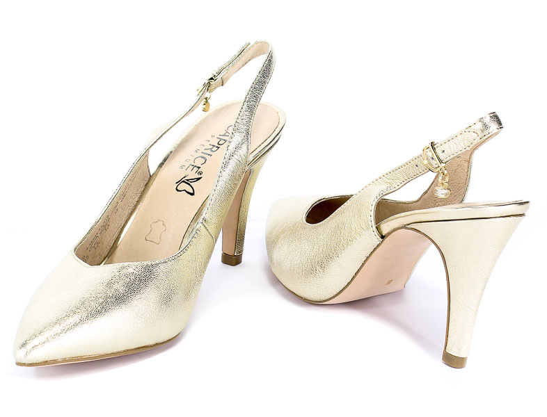 Sandały Caprice 9-29602-22 978 Lt Gold Metal