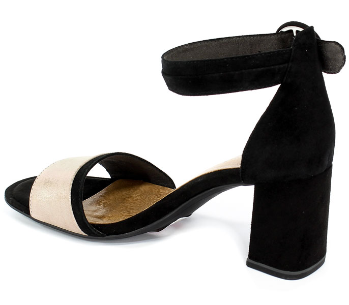 Sandały Tamaris 1-28379-22 053 Black/Rose Met