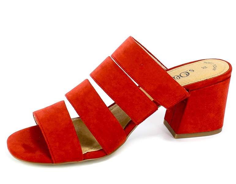 Klapki S.Oliver 5-27206-22 500 Red