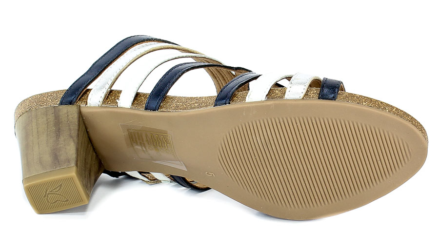 Klapki Caprice 9-27201-22 804 Navy Multi