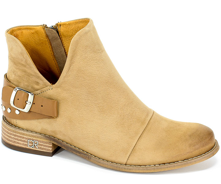 Botki Letnie Carinii B5039-654-M62-000-C97 Beż Cappucino