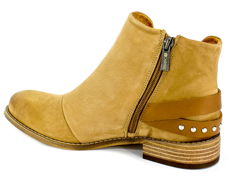 Botki Letnie Carinii B5039-654-M62-000-C97 Beż Cappucino