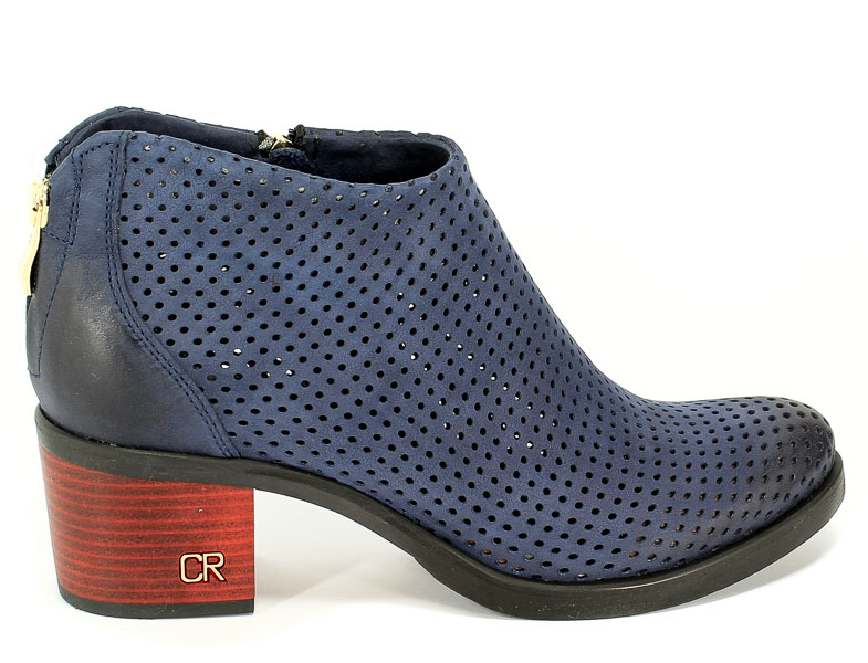 Botki Letnie Carinii B3016/MN-690-000-000-861 Granat