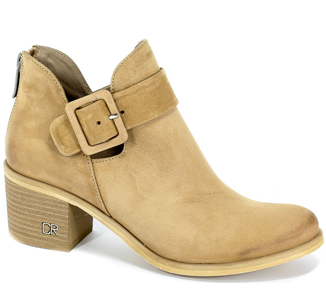 Botki Letnie Carinii B5083-654-000-000-861 Beż Cappucino