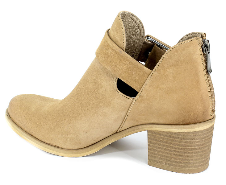 Botki Letnie Carinii B5083-654-000-000-861 Beż Cappucino