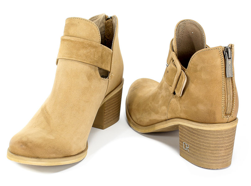 Botki Letnie Carinii B5083-654-000-000-861 Beż Cappucino