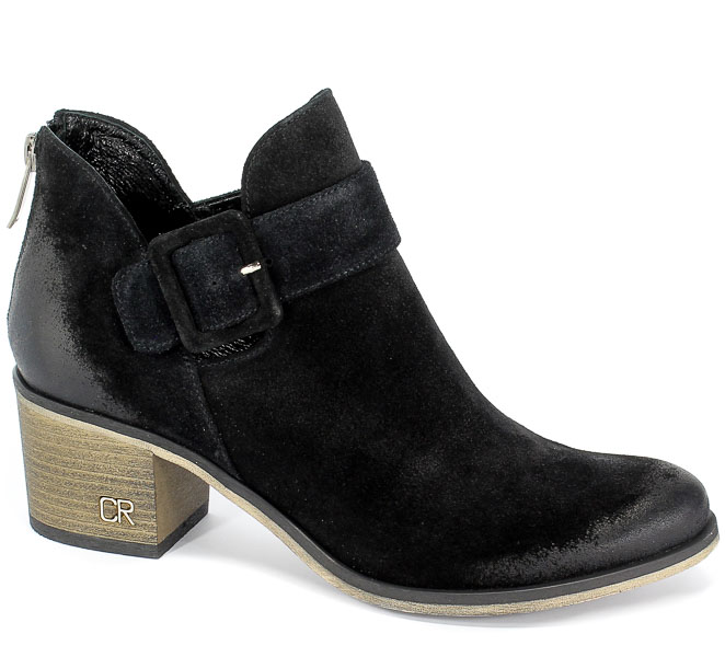 Botki Letnie Carinii B5083-H20-000-000-861 Czarny