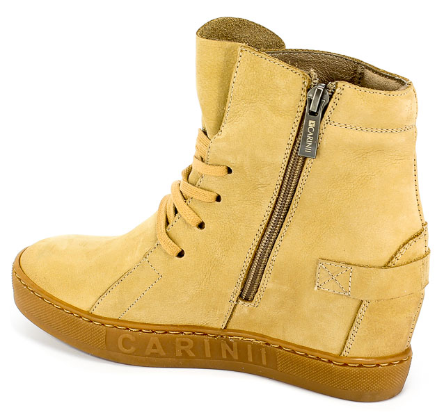 Sneakersy Carinii B3519/NS-M65-000-000-B88 Beż Cappucino