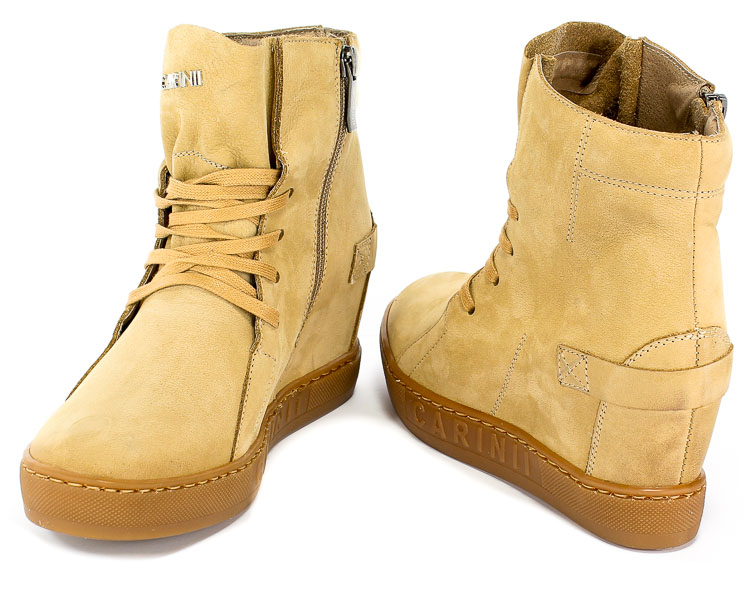 Sneakersy Carinii B3519/NS-M65-000-000-B88 Beż Cappucino